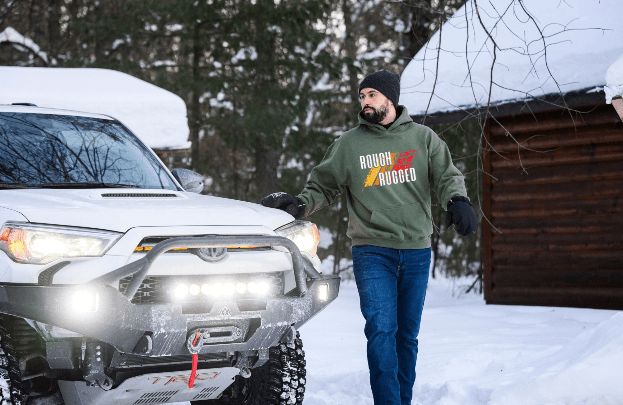 Toyota Rough and Rugged Hoodie