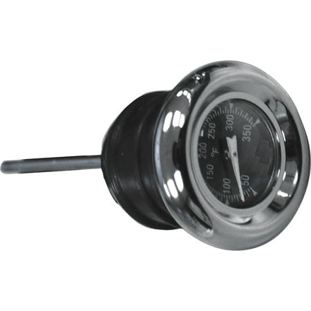 Harddrive - 03-0091 - Oil Temp Gauge 2 3/4" Dipstick Black Face
