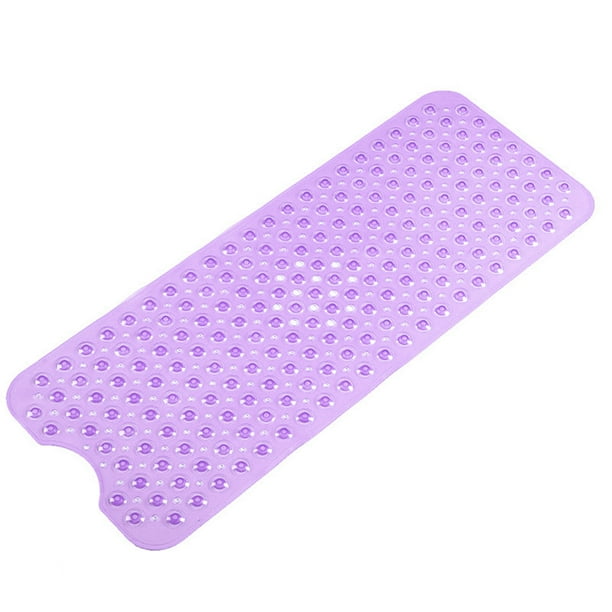 Mostín de Ducha de Baño de Baño 40x100cm Mats de Ducha de Tira Larga Resistente A Pvc Con Tazas de Succión para Casa