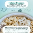 thumbnail image 2 of Nutiva Organic Butter Flavored IEF31 Coconut Oil for Popcorn, Cooking and Baking. 29 Fl Oz - USDA Organic Non-GMO, Vegan Dairy-Free Butter Substitute. Paleo and Keto Friendly., 2 of 3
