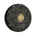 thumbnail image 2 of LNWH Boho Sun and Moon Astrology Pattern Waterproof Spare Tire Cover, Universal Spare Tire Wheel Covers 14 inch, 2 of 8