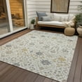 thumbnail image 6 of Addison Rugs Chantille Indoor/Outdoor Modern Abstract Ivory Washable Rectangle Rug, 8' x 10', 6 of 6