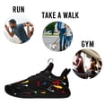 thumbnail image 6 of Soulsfeng Men's Anti-slip Running Shoes Mesh Lightweight Breathable Training Black Sneakers Size 8.5, 6 of 9