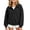 Black, variant on Mooqilaa Girls Buttons Sweatshirts Size 10-12, School Casual Long Sleeve Collared Fall Outerwear Pink