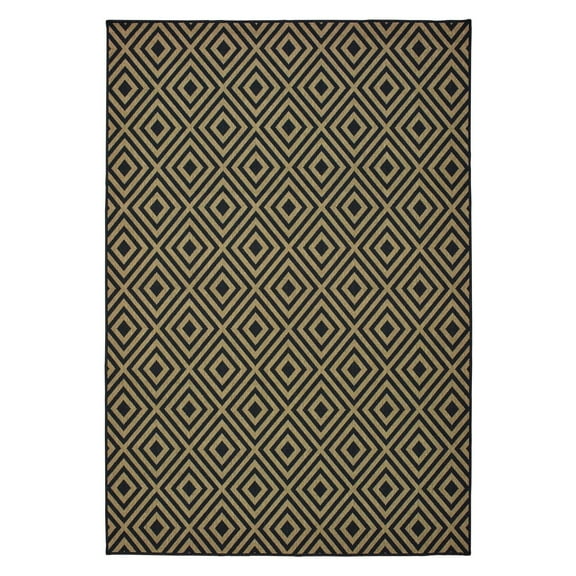 Avalon Home Mackinaw Diamonds Indoor/Outdoor Area Rug