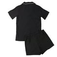 thumbnail image 3 of EIMELI Ensembles Pyjamas pour Femmes Chemises à Manches Courtes+short, 3 of 4