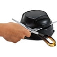 thumbnail image 4 of TS-1002 Knife and Tool Sharpener - Professional 2 Stage Sharpening System - Razor Sharp Edge for Kitchen and Sports Knives - Scissors and Screwdrivers Sharpening - Anti-Slip Feet - Retractable Power C, 4 of 5