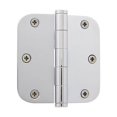 thumbnail image 5 of Grandeur 819964 3.5 X 3.5" Plain Bearing 5/8" Radius Corner Mortise Door Hinge - Brass, 5 of 7