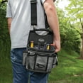 thumbnail image 6 of Bucket Boss Sparky Utility Pouch with Stand-Up Bottom, in Grey, 55300, 6 of 6
