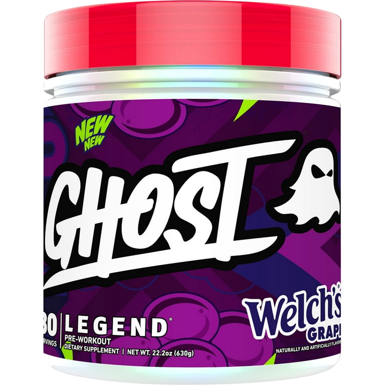 Ghost Legend Welch's Grape Pre-Workout 22.2 oz - Walmart.com