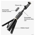 thumbnail image 3 of Bluetooth Selfie Stick, Foldable Wireless Tripod, Shutter Single Pole Real-time Photo, 3 of 14