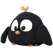 Joyspirit 12" Adorable Black Bird Plushie Soft and Cuddly Stuffed Animal, Bird Design, Perfect for Snuggles, Ideal Plush Toy for Birthdays Gifts for Kids, Teens, and Anyone of All Ages