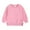 Hot Pink, variant on Lovskoo Infant Baby Boys Girls Crewneck Sweatshirt Long Sleeve Fleece Keep Warm Small and Medium Children Casual Basic Pullover Solid Outwear Top Baby Winter Clothes Hot Pink