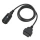 thumbnail image 2 of Cable adaptador OBD2 de 1,5 m, 10 pines macho a hembra de 16 pines, convertidor OBD II, Cable de escáner de diagnóstico para motocicletas ICOM D Jadeshay  A, 2 of 9