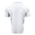 thumbnail image 5 of hoksml Business Casual Shirts for Men, Summer Elasticity Casual Loose Zipper Lapel Short Sleeve Top Solid Color Collared Polos T Shirt Classic Golf Shirts, 5 of 9