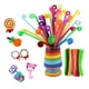 thumbnail image 5 of Surtido de suministros para artes y manualidades para niños, conjunto de suministros de materiales para manualidades escolares, limpiador de tuberías, Kit de Material artístico para manualidades, 5 of 5