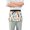 Coconut Tree and Fruit, variant on Sloth and Watermelon Server Apron with 3 Pockets Waterproof Waitress Waist Short Apron for Man Woman 12 Inches
