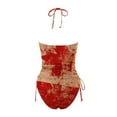 thumbnail image 4 of WILLBEST Traje de Baño para Mujer, control de Abdomen, Moda de Verano para Mujer, Traje de Baño Tankini con Tiras Sexy Estampado del Día de La Independencia de Canadá, 4 of 4