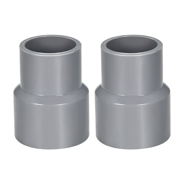 PVC DWV Reducing Coupling Schedule 40 Gray 1inch x 11/4inch Socket
