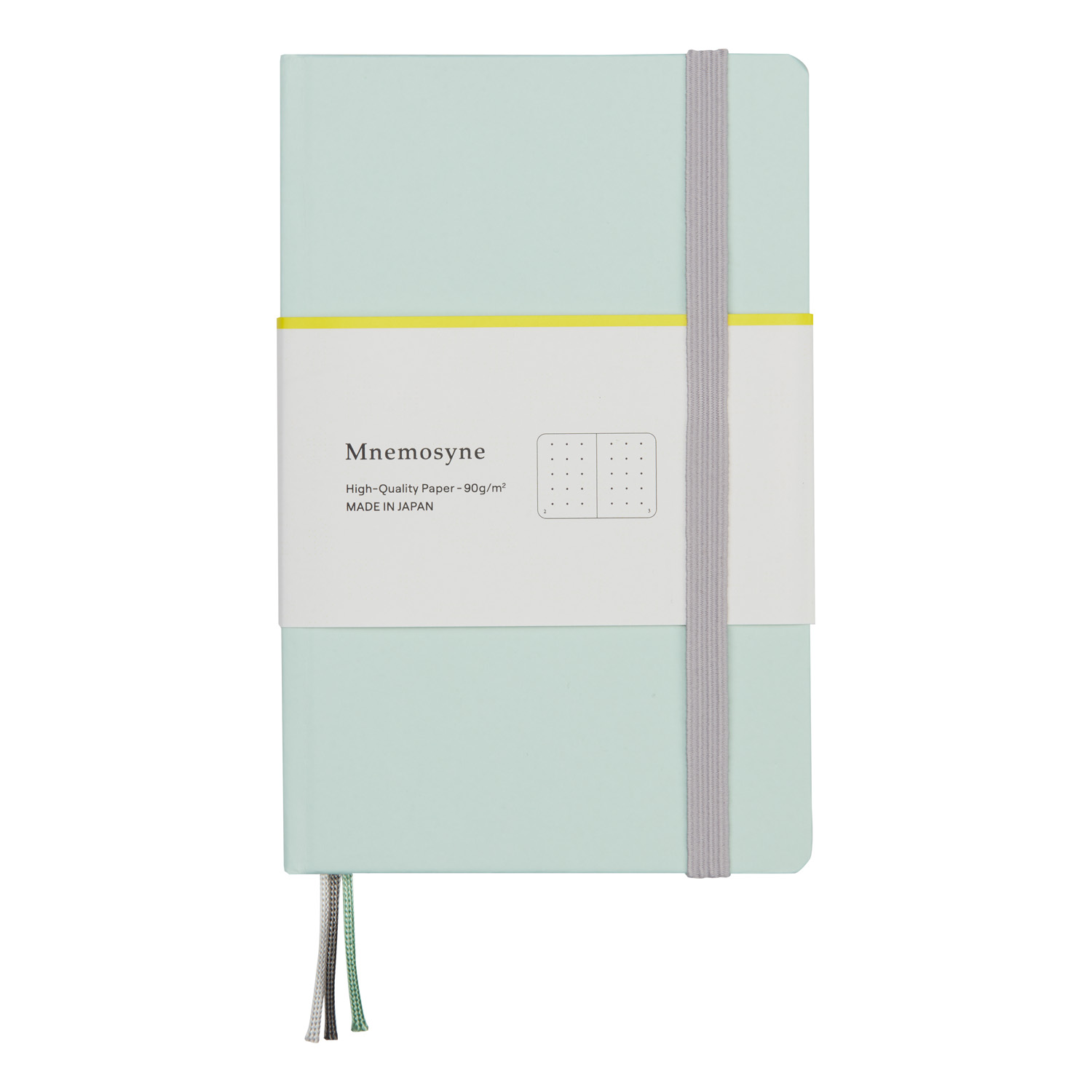 Maruman A6 Notebook Mnemosyne Journal Mint green 5mm Dot grid
