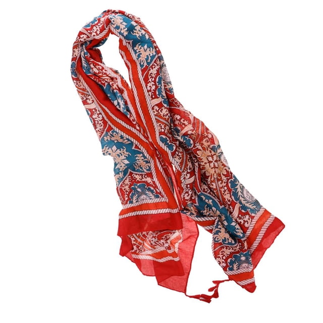 Bufanda de Mujer Verano de Chal con Borlas Fular Elegante de Playa Bohemio Elegante 180x10cm Salvador Borla Chal Mujeres