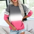 thumbnail image 3 of Mgmyaa Women's Oversized Sweatshirt Long Sleeve Crew Neck Pullover Casual Fall Tops with Pockets, 3 of 5