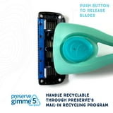 Preserve Shave 5 Razor System Eco-Friendly Sustainable Razor with 1 ...