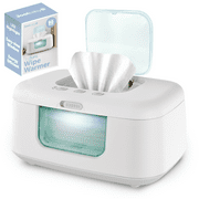 Baby Wipe Warmer & Dispenser with LED Changing Light & On/Off Switch by Jool Baby
