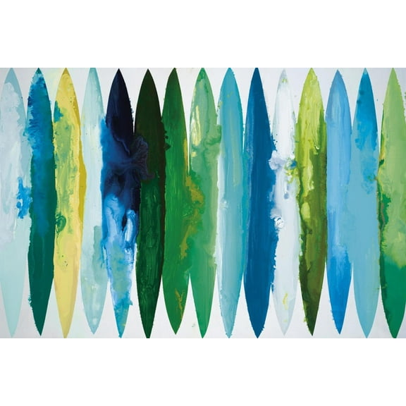 Art.com Even Flow III Art Print by Randy Hibberd, 18" x 12"