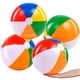 thumbnail image 1 of Joyfy 20" Pelotas de Playa Arcoíris, 4 Piezas Juguetes Hinchables para Piscinas Juegos Acuáticos de Verano, 1 of 7