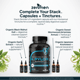 thumbnail image 3 of Zenmen Daily Gut & H.Pylori Support with Zinc, Herbal Formula, 60 Vegan Capsules, 3 of 12