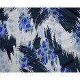 thumbnail image 5 of oneOone Polyester Lycra Medium Blue Fabric Animal Skin Sewing Craft Projects Fabric Prints By Yard 56 Inch Wide, 5 of 5