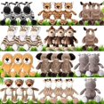 thumbnail image 1 of Set de animales de peluche Foilswirl Safari Forest, 30 unidades, para niños, 1 of 6