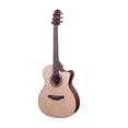 thumbnail image 2 of Crafter Silver Series 100 Orchestra Acoustic Electric Guitar - Spruce, 2 of 2