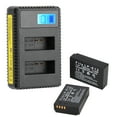 thumbnail image 4 of XYCCA 2 Pcs pour Canon LP-E12 Caméra Batteries Li-ion Écran LCD Câble de Charge USB Kit-081603, 4 of 5