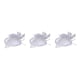 thumbnail image 4 of Diadema de malla de plumas Qarigey con clip ajustable para dama blanco, 4 of 6