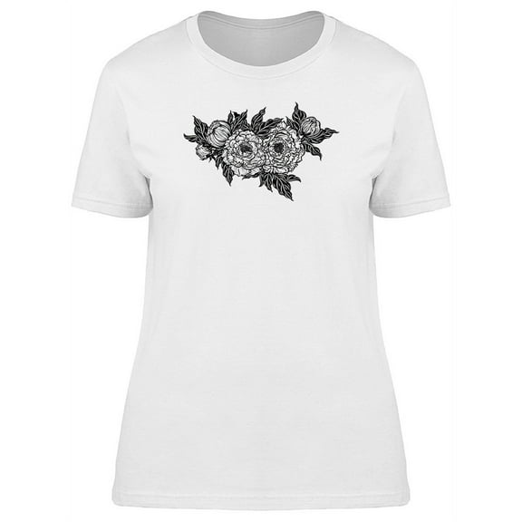 Nature Floral Summer T-Shirt Women -Image by Shutterstock, Female Medium