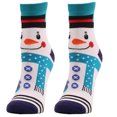 thumbnail image 4 of JeashCHAT Women Cute Christmas Vintage Printing Thicker Socks Long Sock Comfortable Socks, 4 of 5