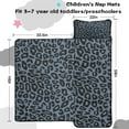 thumbnail image 5 of Black Leopard Pattern Toddler Nap Mats for Kids Preschool,Sleeping Mat Bag or Kids,Toddler Sleeping Bag,Toddler Nap Mat or Daycare, 5 of 6