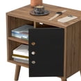 thumbnail image 4 of Buró MORU KYGO latte Mesita de noche Muebles para recamara Estilo minimalista, 4 of 8