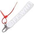 thumbnail image 1 of Fashion Keychain, Rubber Industrial Belt Keychain Office Badge Lanyard Key Chain Wristlet Keychain, 1 of 7