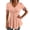 Watermelon Red #058, variant on Summer Tops for Women Dressy Hollow Out Eyelet Short Sleeve T Shirt Trendy Casual V Neck Flowy Going Out Blouse, XL