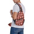 thumbnail image 7 of Lsque Cute Pig with Coins Pattern Cross Chest Bag Diagonally – Premium Durable Front Chest Sling with Adjustable Padded Strap, High-Capacity Storage, 7 of 7