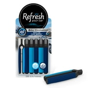 Refresh Your Car! Vent Air Freshener (New Car /Cool Breeze Scent, 6 Pack)