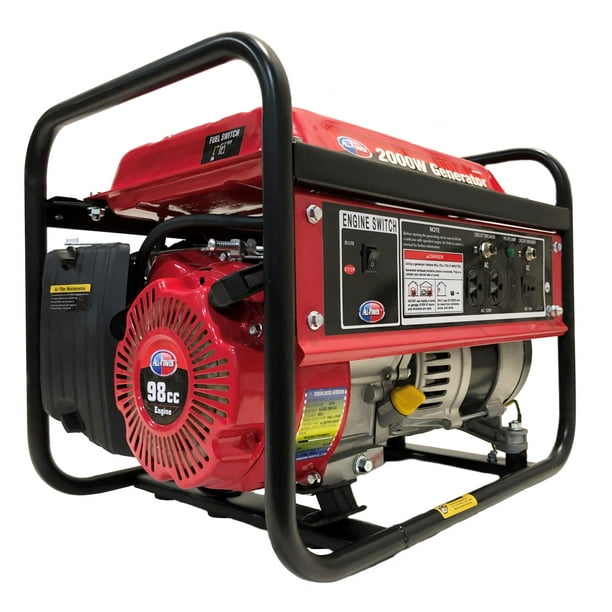 All Power 2000 Watt Portable Generator, 2000W Gas Powered Generator ...