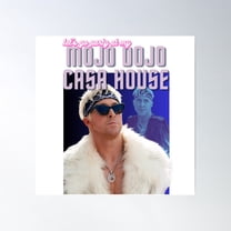 Mojo Dojo Casa House Poster Wall Art, Modern Wall Decor For Living Room Bedroom, 8x12 UNFRAMED