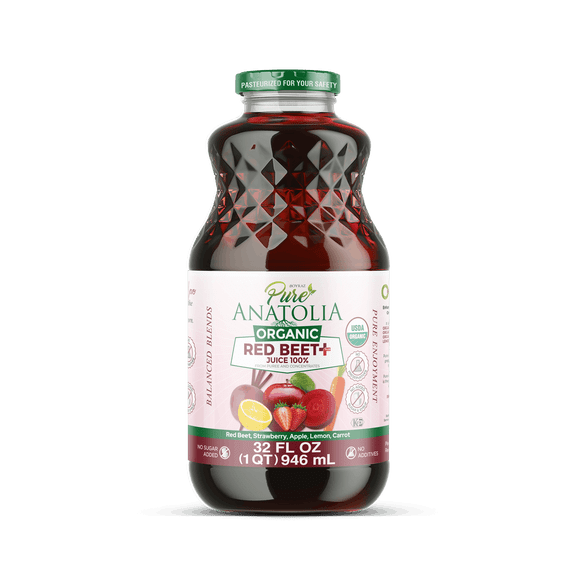 Pure Anatolia Red Beet Juice, 32 oz Bottle