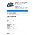 thumbnail image 2 of Headlight Set - Compatible with 2000 - 2006 Chevy Suburban 1500 2001 2002 2003 2004 2005, 2 of 3