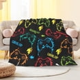 thumbnail image 5 of Yibo Muscle Car Blanket for Boys Girls Classic Car Blanket Cozy Cars Blankets for Adults Teens Kids Soft Blanket Birthday Gifts Flannel Car Blanket for Couch Bed Sofa Travel Camping, 5 of 7