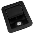 thumbnail image 2 of Heavy-Duty Stainless Steel Square Generator Panel Lock with 4-Corner Mounting, Black Spray-Painted Surface, Anti-Pry Fireproof Design, Includes Keys & Washer – Ideal for Silent Units, Diesel, 2 of 6